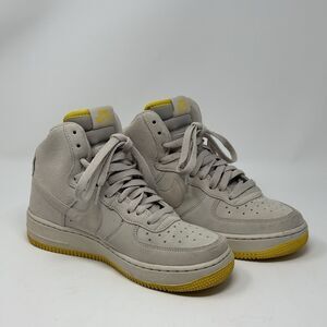 Nike Air Force 1 High GS Desert Sand Maize Shoes Youth 6 Women’s 7.5 Sneakers